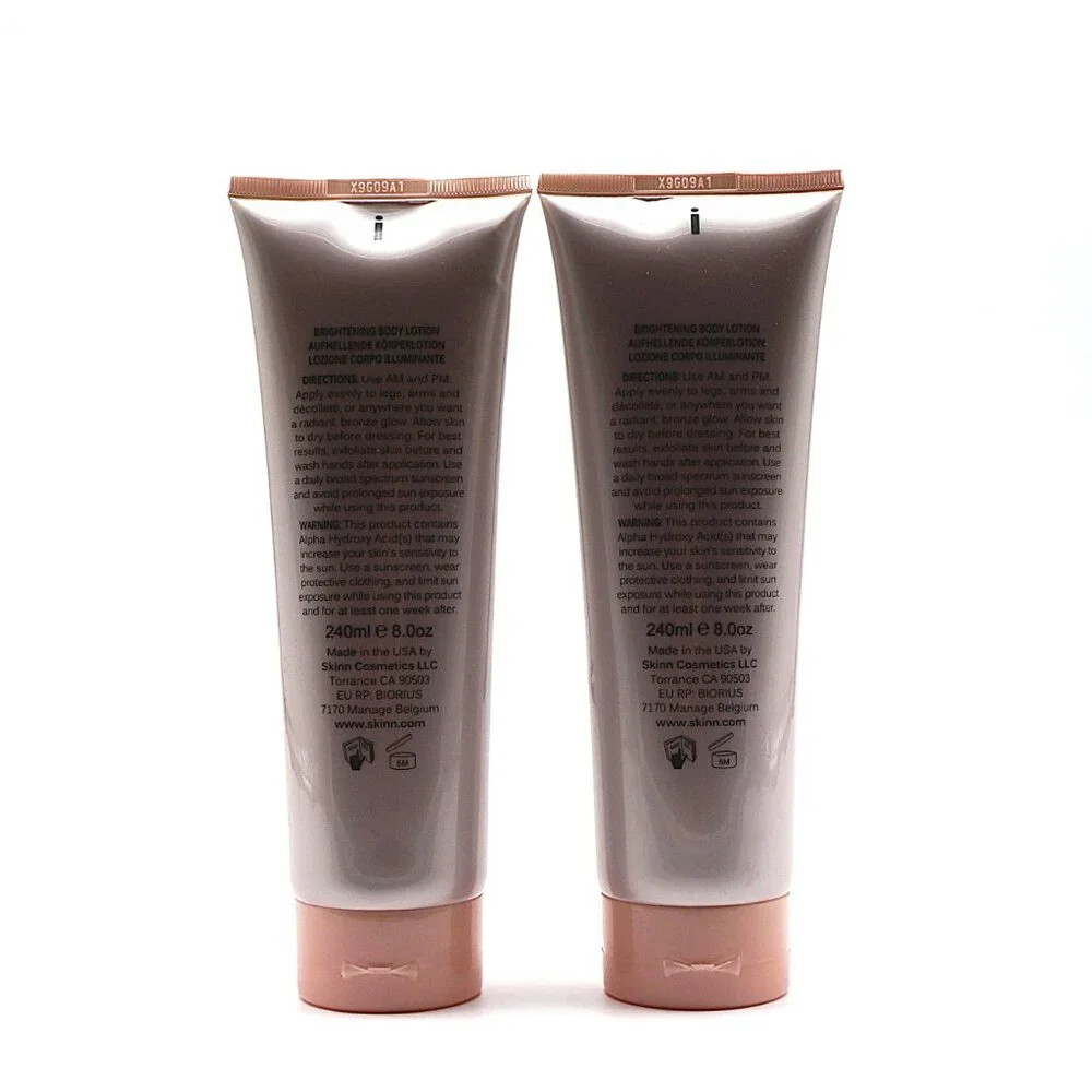 2x‎ Skinn Enlightened Radiance Body Lotion Dimitri James NEW Sealed